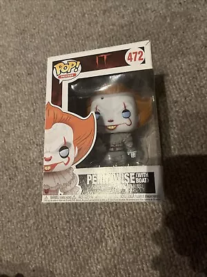 Buy Funko Pop! 20176 IT Pennywise With Boat & Comes With Box • 8.45£