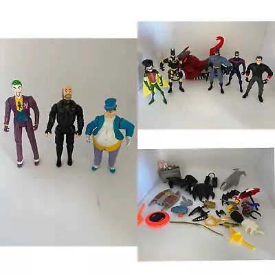 Buy Kenner Toybiz Batman Bundle If Action Figures And Accessories • 24.99£