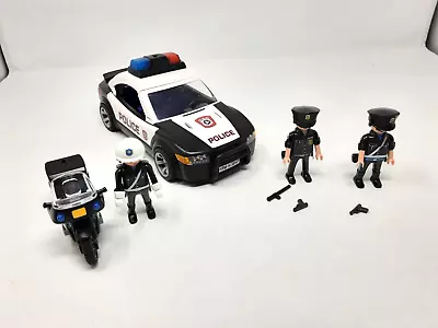 Buy Playmobil 5014 Police Car & 5013 Police Motorbike • 20£