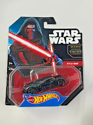 Buy Hot Wheels Star Wars Vehicle Kylo Ren Character Car Toy Diecast - New • 7.95£