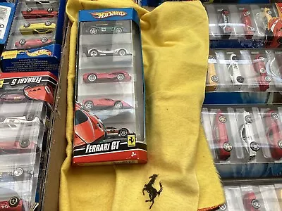 Buy HOT WHEEL  FERRARI 5 Pack ( 2007 )    Rare 40th Anniversary Issue • 100£