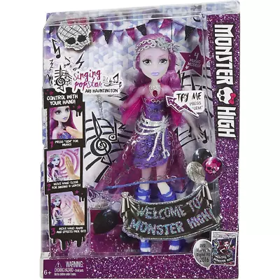 Buy Spooktacular Popstar Ari Hauntington Monster High Doll(Box Damaged/Flat Batterie • 29.99£