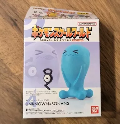 Buy Pokemon Scale World Secret Rare FEMALE Wobbuffet And Unown S Figure Bandai Johto • 40£