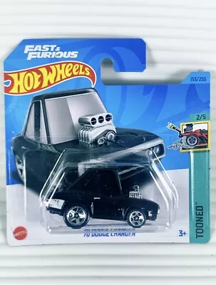 Buy HOT WHEELS 2023 ‘70 Dodge Charger *153/250 Tooned *2/5 HKG57 Fast And Furious • 8.95£