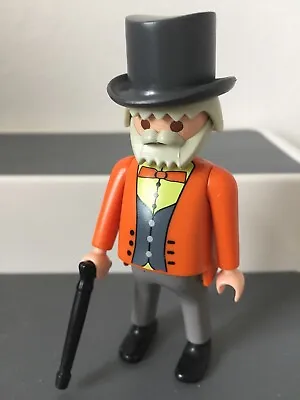 Buy Playmobil Victorian Mansion Grandfather In Orange & Grey • 8£