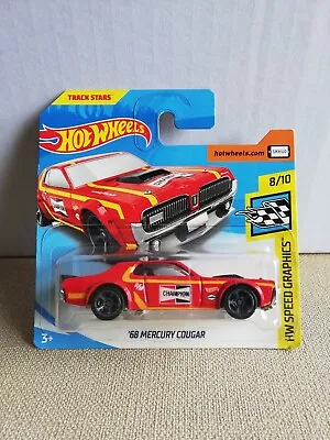 Buy 2018 Hot Wheels 68 Mercury Cougar Hw Speed Graphics  • 7.99£