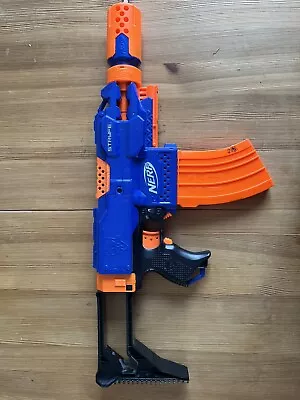 Buy Nerf N Strike Elite Stryfe Blaster Gun With Stock And Silencer • 3.99£