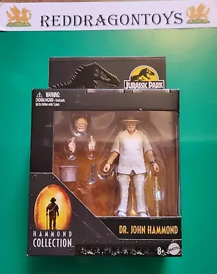 Buy Jurassic Park World Hammond Collection Dr John Figure New Sealed In Stock  • 32.99£