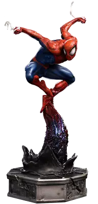 Buy Marvel Spider-Man L'Spider Man Vs Villains 1/10 Statue Iron Studios Sideshow • 203.29£