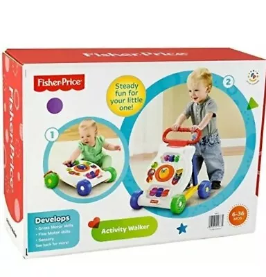 Buy Fisher Price Baby Activities Plastic Walker From 6 Month To 36 Month • 39.99£