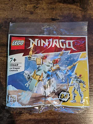 Buy LEGO NINJAGO - Ice Dragon Creature 30649 - New And Sealed • 4.75£