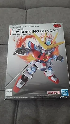 Buy SD GUNDAM EX Standard Try Burning Gundam TBG-011B Plastic Model Kit Unused • 21.46£