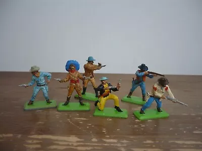 Buy Britains Deetail Full Set 6 Cowboys Toy Soldiers • 15£