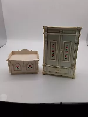 Buy Playmobil Wooden Furniture - Victorian Mansion Country . Wardrobe & Sideboard.  • 3.99£
