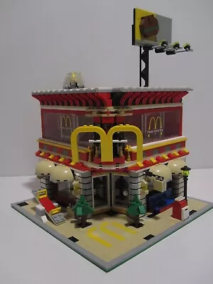 Buy LEGO Custom Modular Building House Mc Donalds Moc • 226.78£