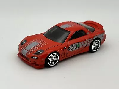 Buy Hot Wheels Fast Furious Toretto Mazda Rx-7 Custom Wheel Swapped Real Riders • 12.99£