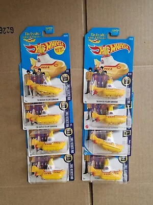 Buy Hot Wheels The Beatles Yellow Submarine HW Screen Time Lot Of 8 C55 • 29.52£