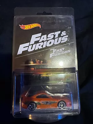 Buy Hot Wheels   The Fast And The Furious  '94 Toyota Supra 2016 Dvg75 • 80£