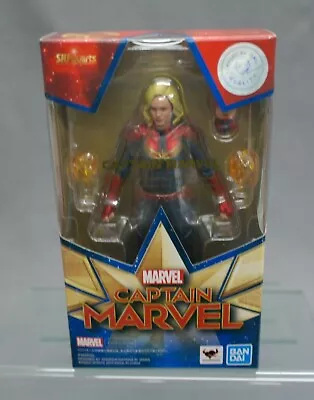 Buy SH S.H. Figuarts Captain Marvel (Captain Marvel) BANDAI SPIRITS USED*- • 32.75£