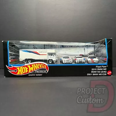 Buy Hot Wheels Premium Car Culture BMW Set M5 M3 M2 Fleet Flyer 1:64 Damage Box • 39.99£