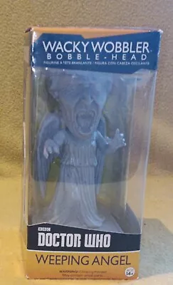 Buy Doctor Who Weeping Angel 6  Wacky Wobbler Vinyl Figure Bobble-head Funko • 10.99£