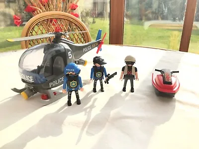 Buy Playmobil Police Special Swat Team Helicopter (5764) • 14.99£