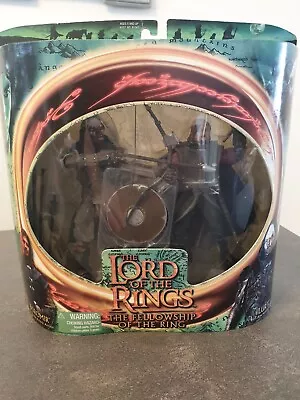 Buy Lord Of The Rings Fellowship Of The Ring - BOROMIR AND LURTZ Action Figure • 10.50£