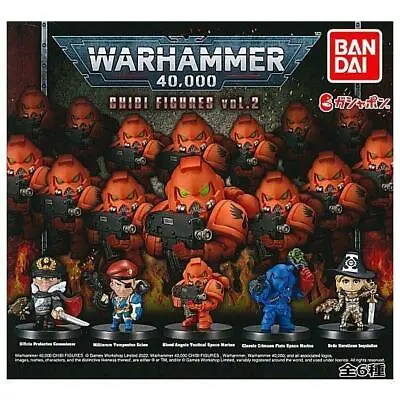 Buy NEW BANDAI WarHammer 40K SPACE MARINE SET OF 5 CHIBI SERIES 2 FIGS Japan Limited • 54.95£