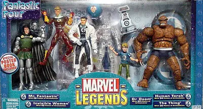 Buy Marvel Legends Fantastic Four Box-Set Variant Toy Biz • 127.68£