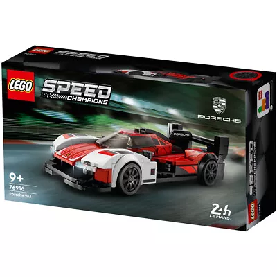 Buy LEGO Speed Champions Porsche 963 24 Hour Le Mans 280 Piece Racing Car Set 76916 • 23.20£