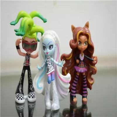 Buy 6 PCS Monster High Cartoon Doll Action Figures Set Collection Model Model HOT • 38.39£