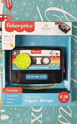 Buy Fisher-price Laugh And Learn PUPPY'S MIXTAPE,40+ Sounds(colours Counting Alphabe • 6.90£