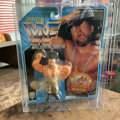 Buy Hasbro WWF Series 10 Bushwacker Luke Action Figure MOC Wrestling Vintage Retro • 119.99£