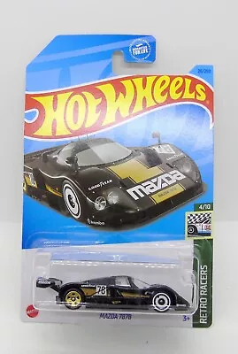 Buy 6242 Hot Wheels Us / Retro Racers 2023 / 28/250 Mazda 787b Black General Dollar • 10.11£