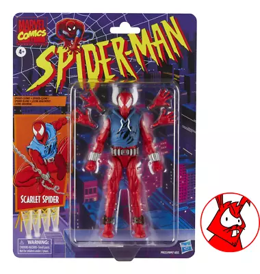 Buy Scarlet Spider Aka Ben Reilly - Spider-Man Marvel Legends - 6inch Hasbro Figure • 28.50£