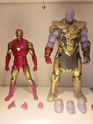 Buy Marvel Legends Infinity Saga Endgame Iron Man & Thanos 2-pack Figures • 39.99£