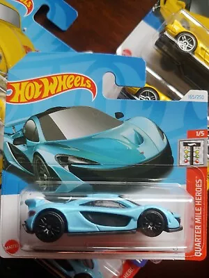 Buy Hot Wheels McLaren P1 - BLUE - H Case 2024 - New And Sealed • 5£