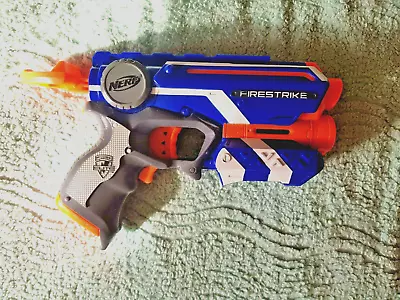 Buy Nerf Elite Firestrike Dart-Firing Blaster Pistol With Darts • 4.99£