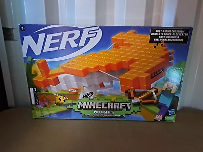 Buy Nerf Minecraft Pillagers Crossbow Toy - Orange/White (F4415) New Boxed • 15.99£