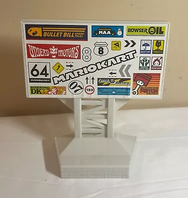 Buy Hot Wheels Nintendo Mario Kart Circuit Track Replacement - Billboard Sign • 7.45£