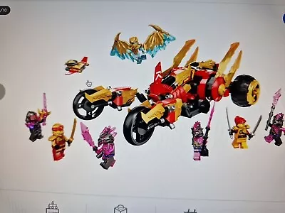 Buy Lego Ninjago 71773 Kai's Golden Dragon Raider • 45£