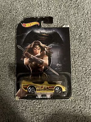 Buy Hotwheels Batman V Superman Dawn Of Justice Wonder Woman Power Pistons 6/7 New  • 6£