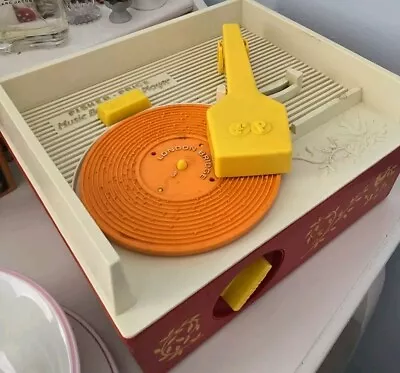 Buy Vintage Fisher Price Music Box Record Player • 75£