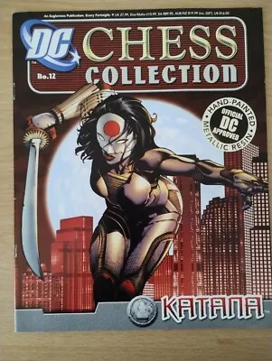 Buy DC Chess Set Eaglemoss Magazine Only No 12 Katana • 4£