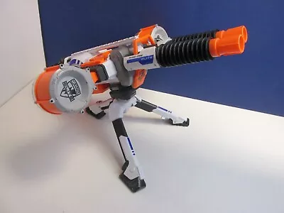 Buy Working NERF RHINO FIRE BLASTER GUN Dart Toy N-STRIKE ELITE Auto Fire INC STAND • 54.49£