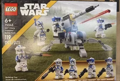 Buy LEGO Star Wars 501st Clone Troopers Battle Pack Set (75345) • 12£
