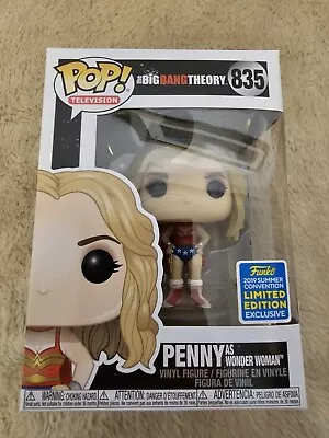 Buy Funko Pop The Big Bang Theory Penny As Wonder Woman 2019 Summer Con Exclusive • 37.50£