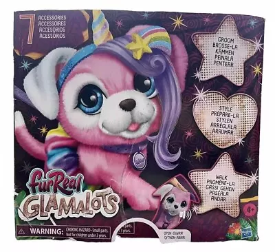 Buy Hasbro FurReal Glamalots Interactive Toys Puppy Dog With Accessories Girls Gifts • 18.99£