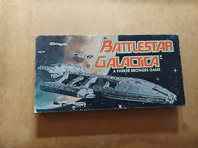 Buy VINTAGE BATTLESTAR GALACTICA BOARD GAME BY PARKER BROTHERS 1978c COMPLETE • 14.99£