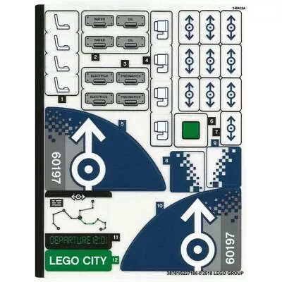Buy LEGO Train STICKER 60197 • 6.98£